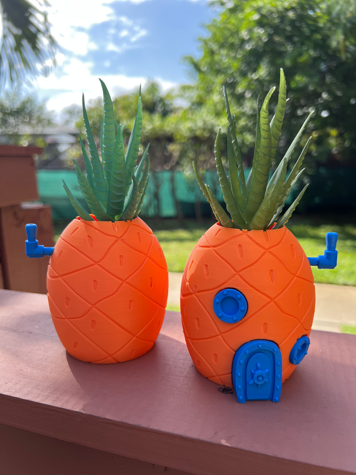 Pineapple Under The Sea Planter