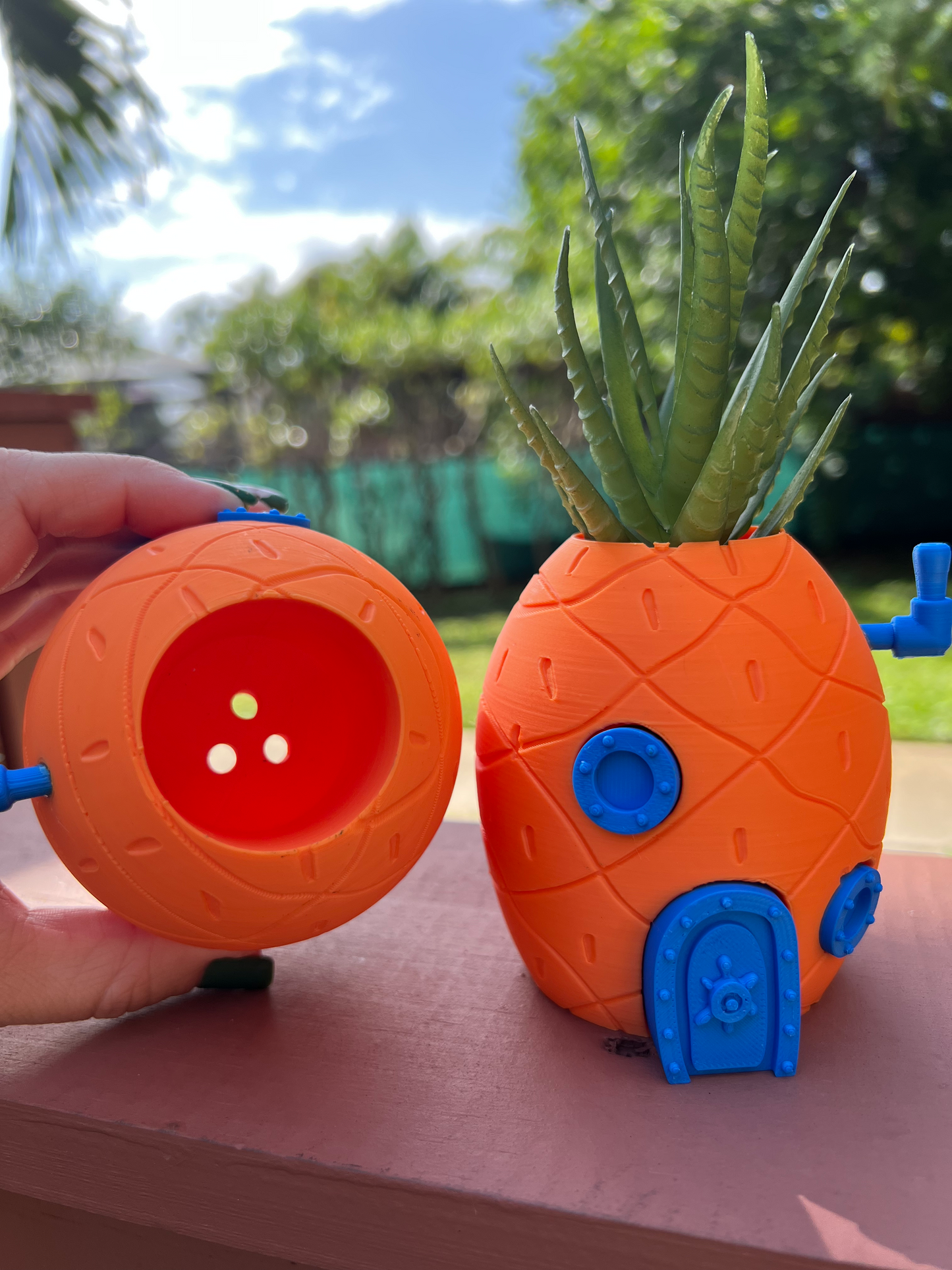 Pineapple Under The Sea Planter