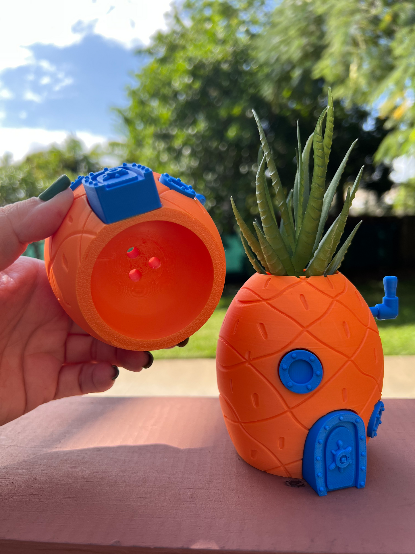 Pineapple Under The Sea Planter