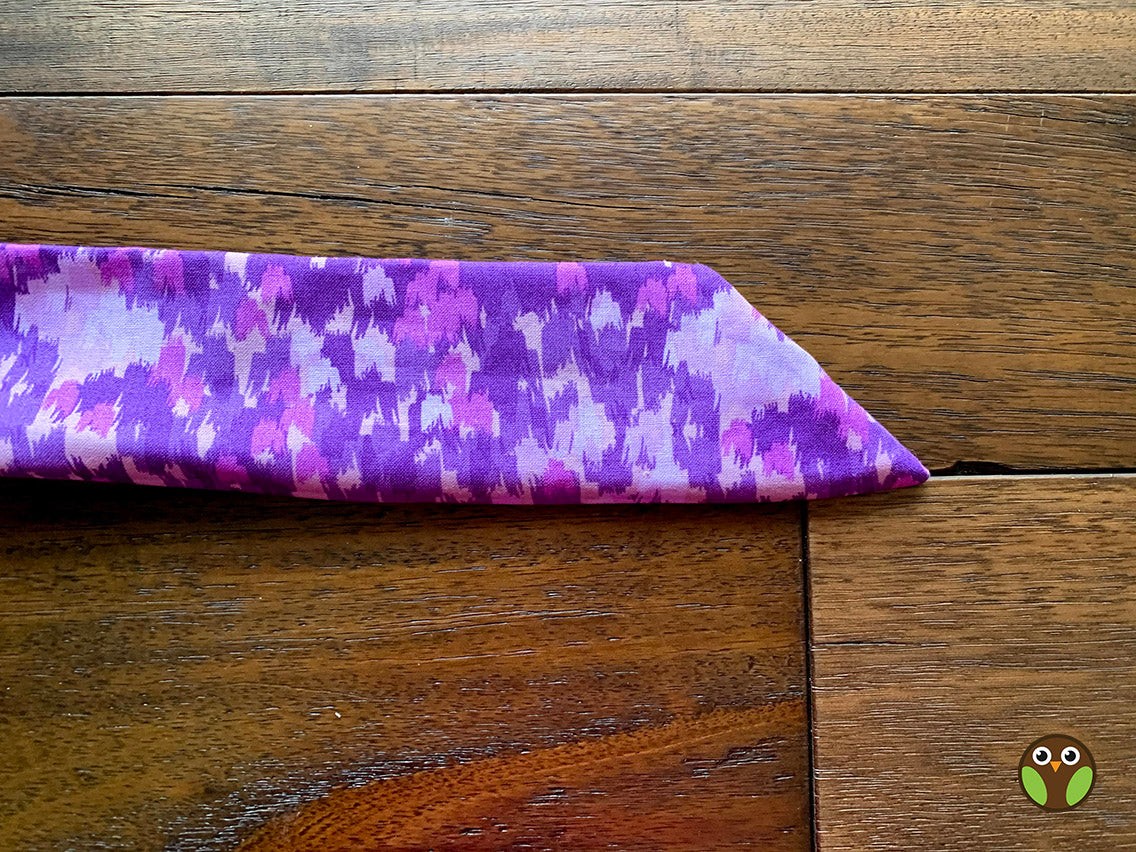 Swatches in Purple - Wired Head Wrap