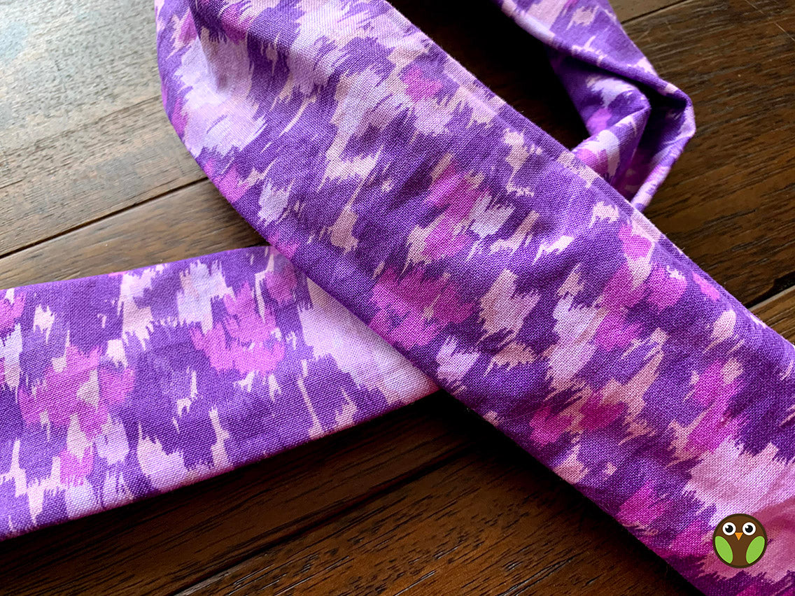 Swatches in Purple - Wired Head Wrap