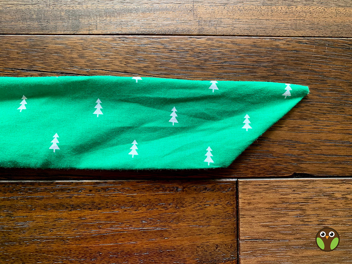 Green Christmas Trees  - Holiday Wired Head Wrap