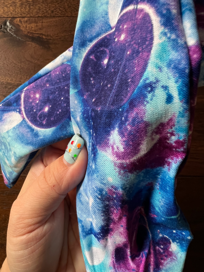 Galaxy Blue Interstellar - Wired Head Wrap