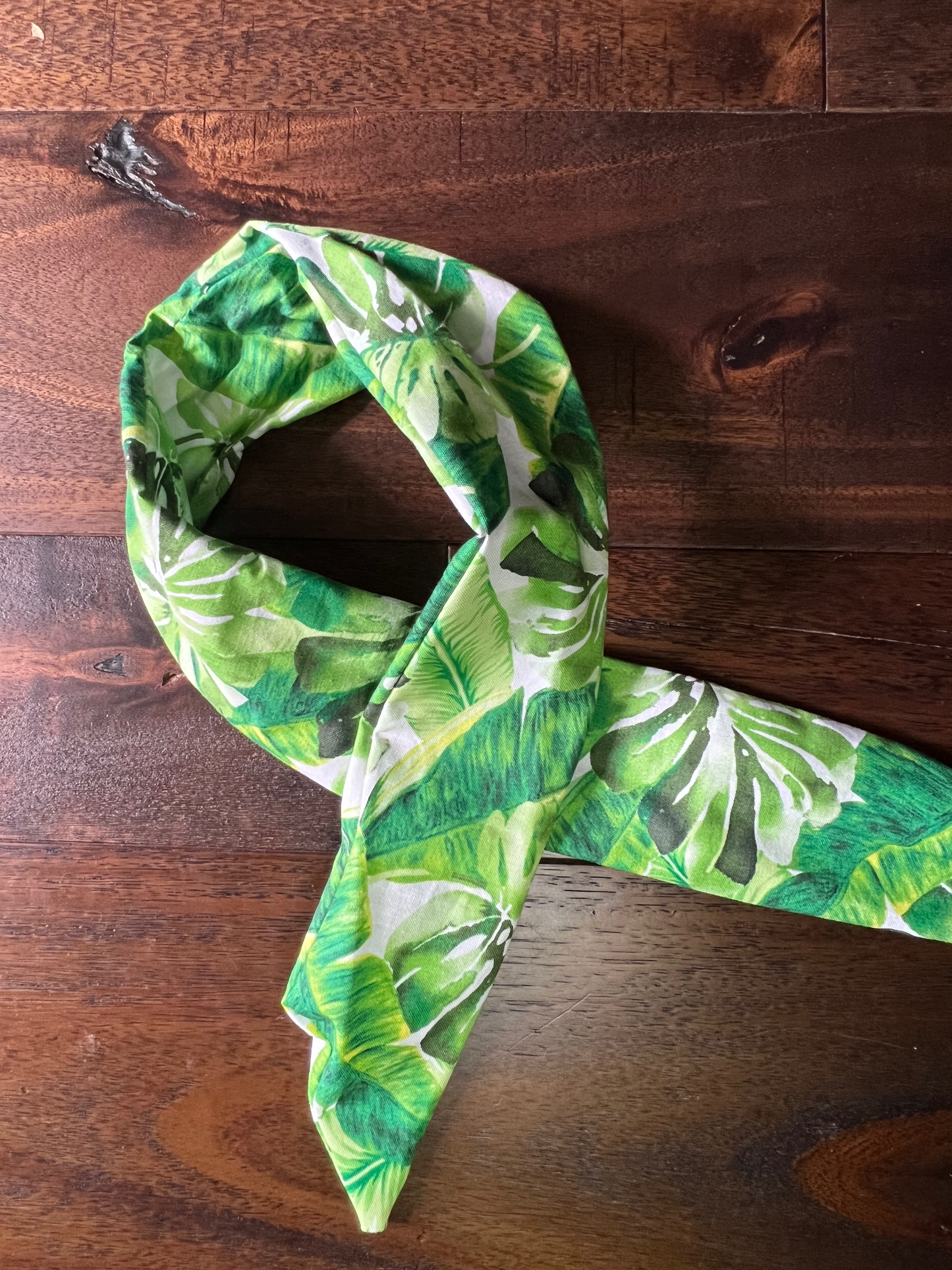 Tropical Palm - Wired Head Wrap