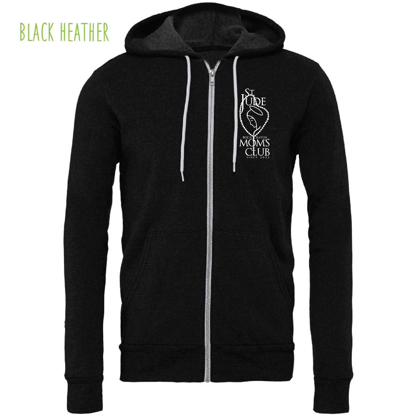 St Jude's Mom's Club - Unisex Zip Up Hoodie