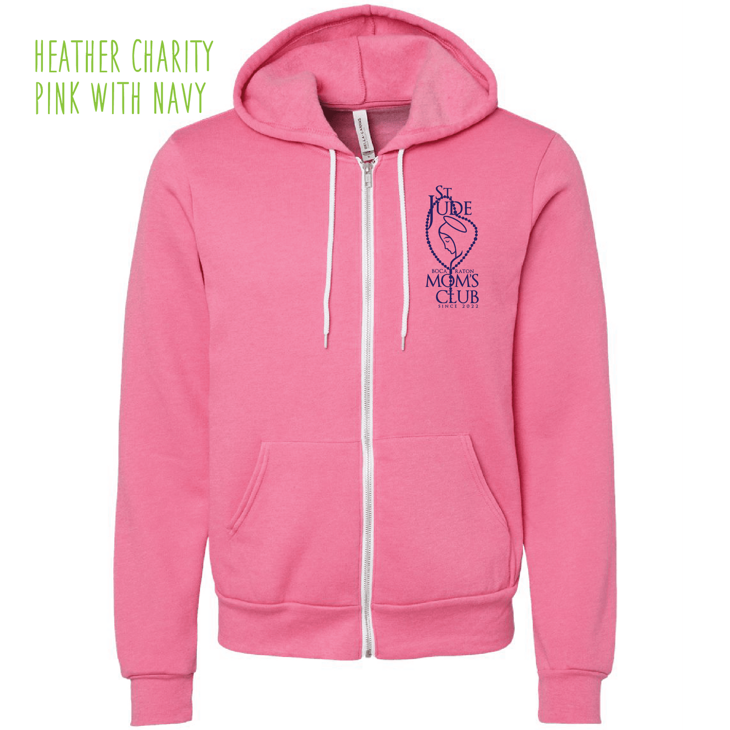 St Jude's Mom's Club - Unisex Zip Up Hoodie