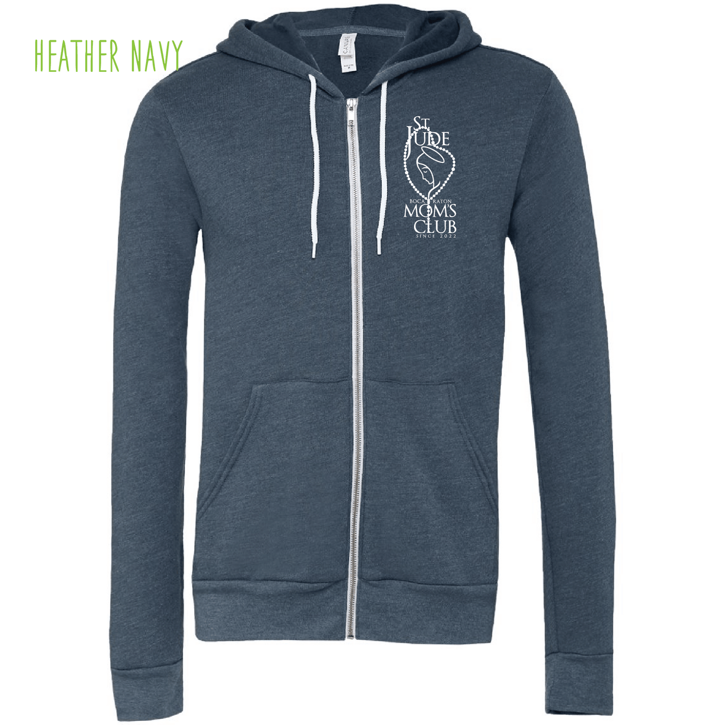 St Jude's Mom's Club - Unisex Zip Up Hoodie