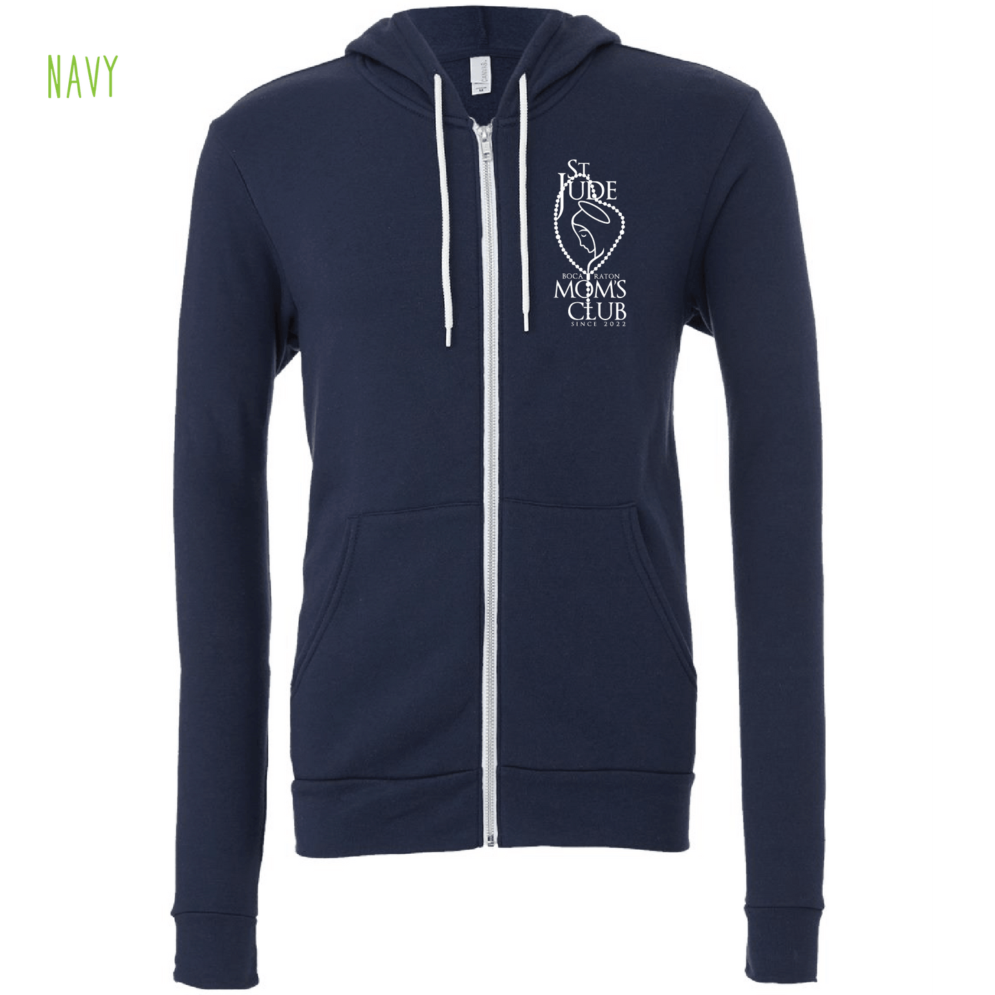 St Jude's Mom's Club - Unisex Zip Up Hoodie